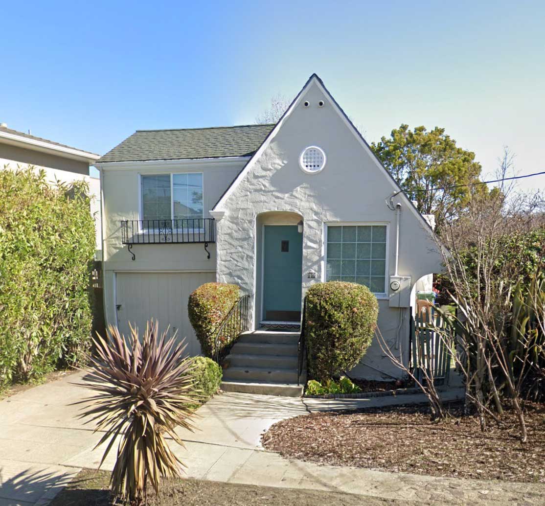 Exterior of 650 27th St, a 1940 MacGregor house in Richmond